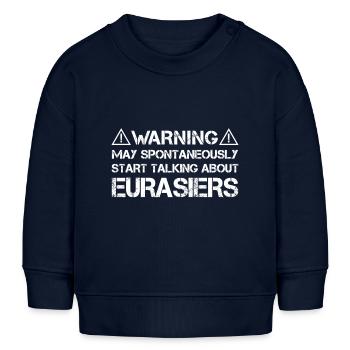 Eurasians - Baby Sweatshirt by Stanley/Stella - navy - Front