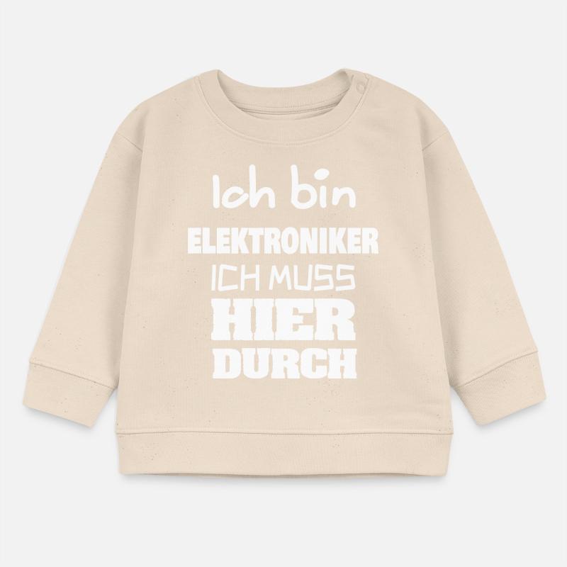 Occupation: Electronics technician Baby Sweatshirt by Stanley/Stella