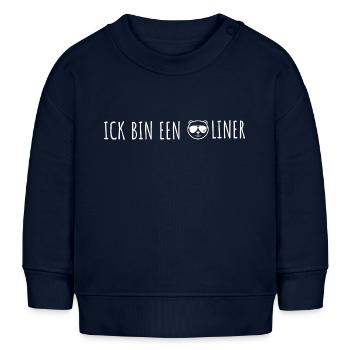 Ick bin een Berliner - Baby Sweatshirt by Stanley/Stella - navy - Front
