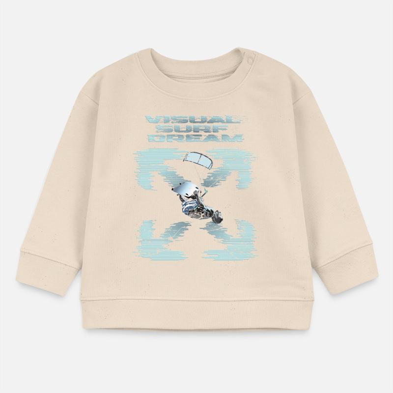 Visual Kitesurfing Dream Baby Sweatshirt by Stanley/Stella