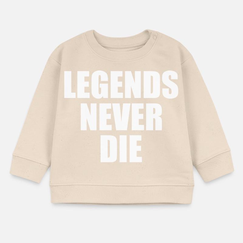 Legends never die Baby Organic Sweatshirt Baby Changer von Stanley/Stella