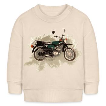 Enduro S51 - Baby Organic Sweatshirt Baby Changer von Stanley/Stella - Natur - Vorne