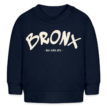 Bronx - New York City - USA - Amerika - Baby Organic Sweatshirt Baby Changer von Stanley/Stella - Navy - Vorne
