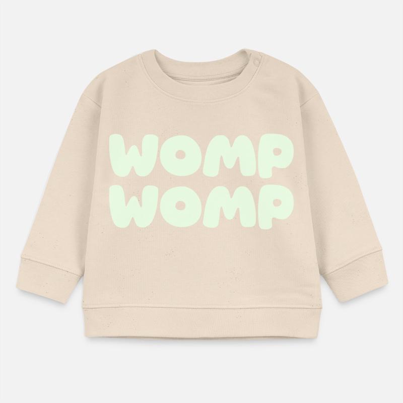 Womp Womp - vert menthe Sweat bébé bio Stanley/Stella