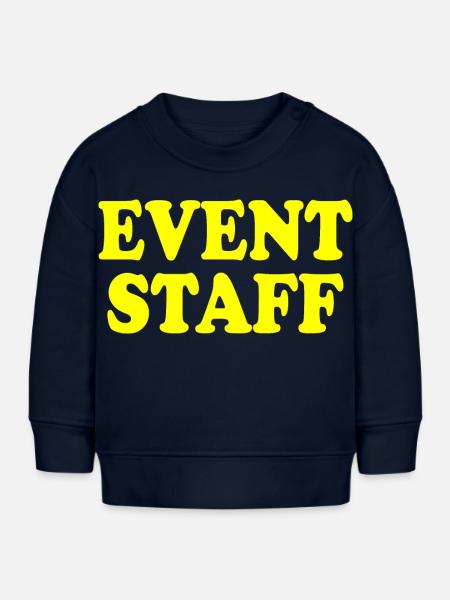 Event staff - Baby Organic Sweatshirt Baby Changer von Stanley/Stella - Navy