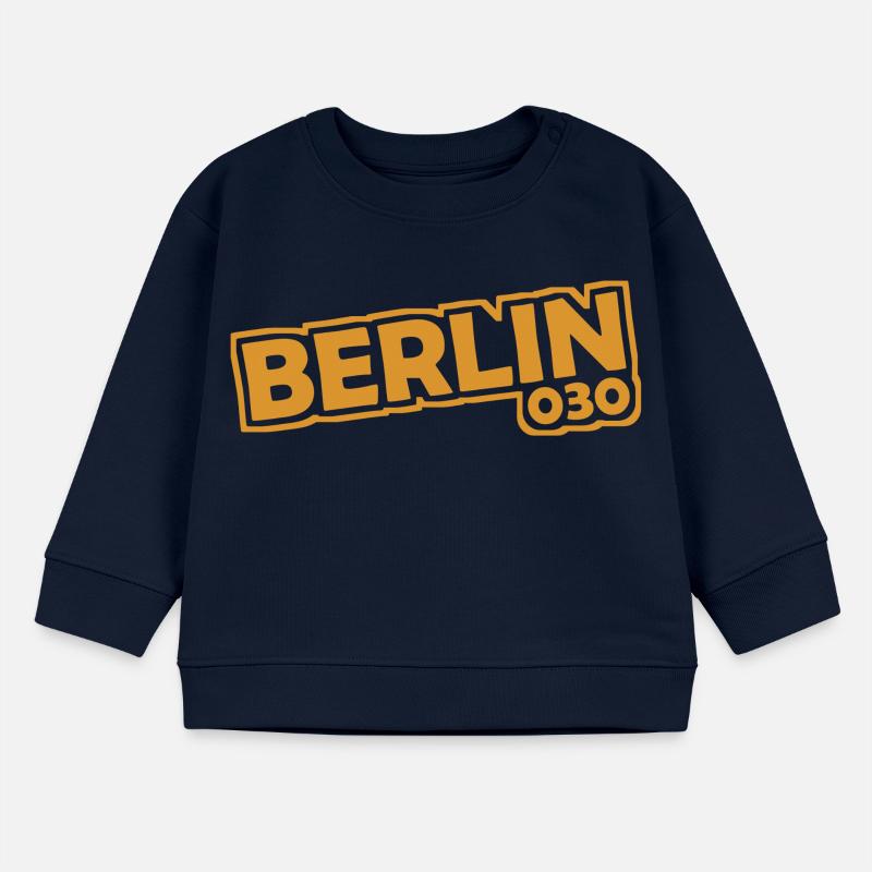 Berlin - 030 - Capital - Germany - Area Code Baby Sweatshirt by Stanley/Stella