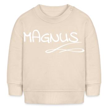 Vorname Magnus - Baby Organic Sweatshirt Baby Changer von Stanley/Stella - Natur - Vorne