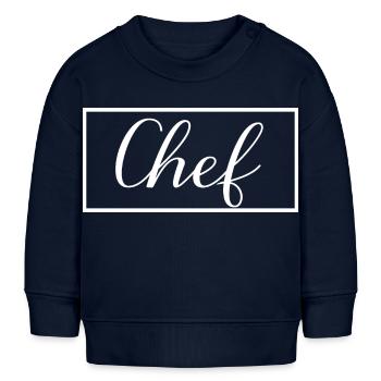 Chef Proud Graduated Chef Culinary Art Student - Baby Sweatshirt by Stanley/Stella - navy - Front