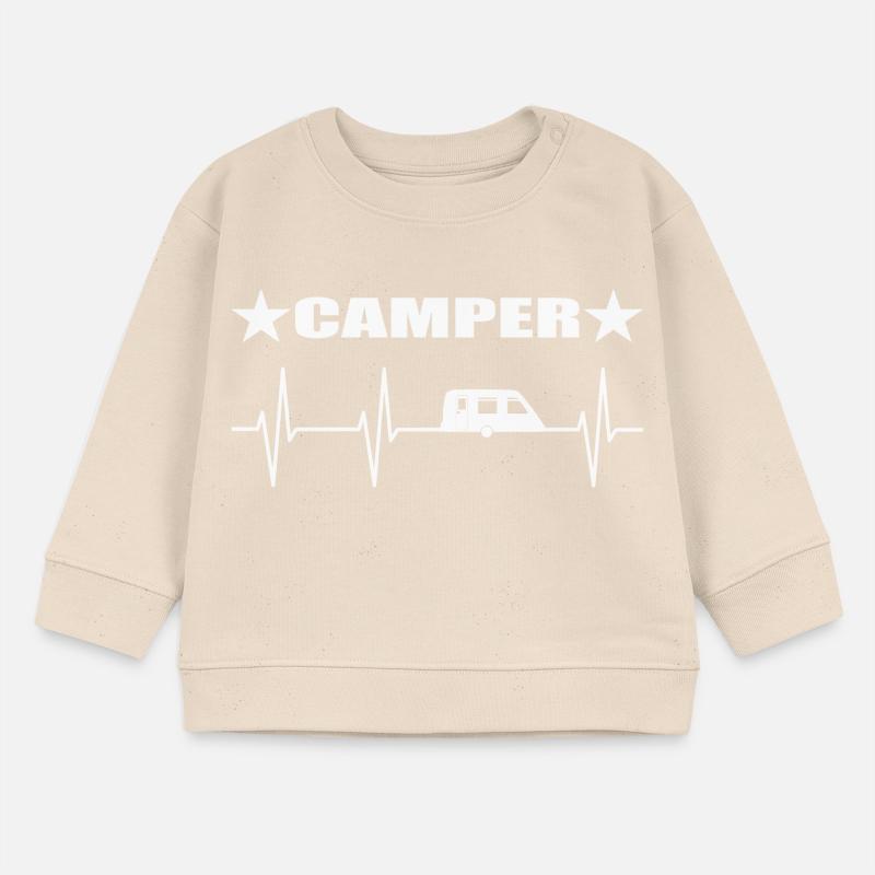 Camping Baby Organic Sweatshirt Baby Changer von Stanley/Stella