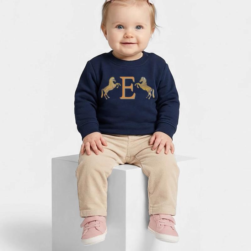 horses e 113 e Baby Sweatshirt by Stanley/Stella