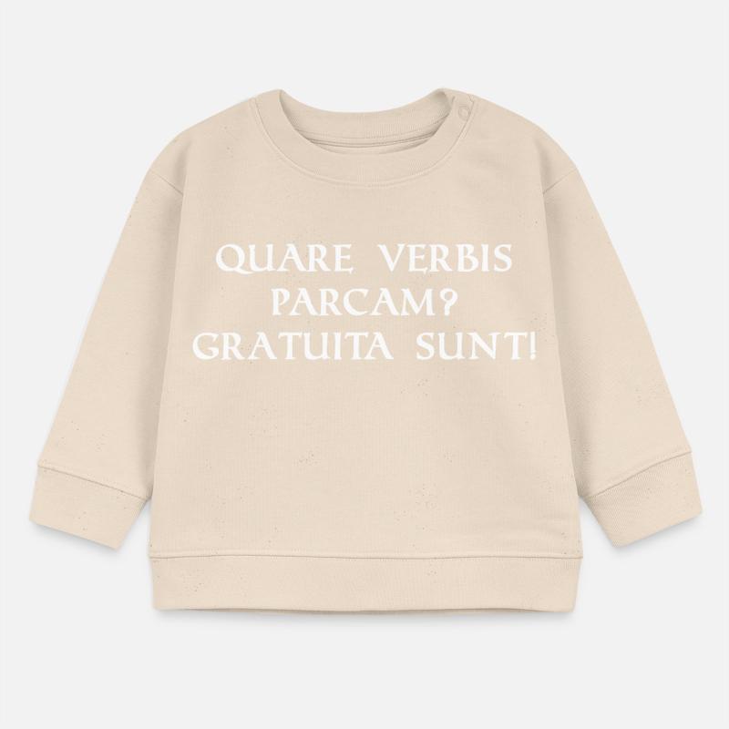 Pourquoi je devrais épargner avec les mots Sweat bébé bio Stanley/Stella