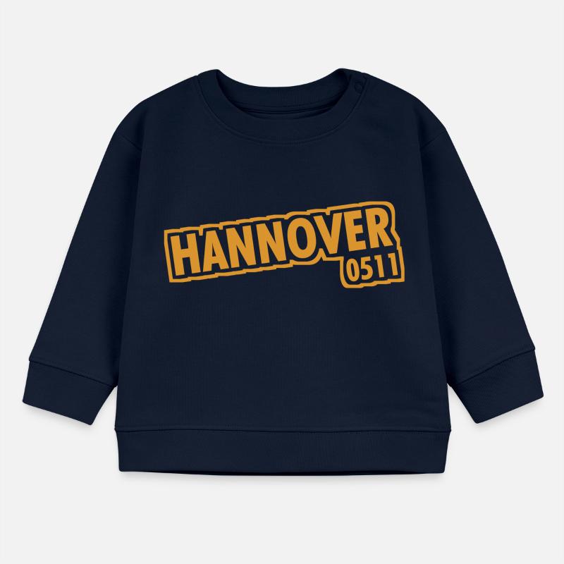 Hanover - 0511 - Area Code - Lower Saxony Baby Sweatshirt by Stanley/Stella