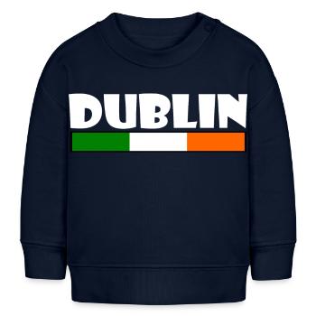 Dublin - Baby Organic Sweatshirt Baby Changer von Stanley/Stella - Navy - Vorne