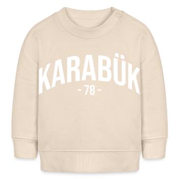 Karabük 78 Turkey Turkiye Gift Karabüklü TR - Baby Sweatshirt by Stanley/Stella - soft Ecru - Front