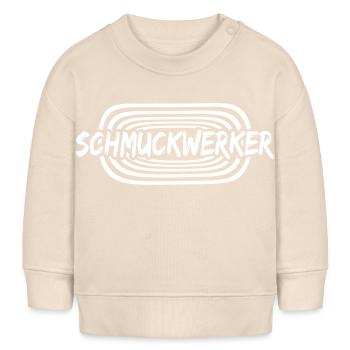 Arbeit Schmuckwerker - Baby Organic Sweatshirt Baby Changer von Stanley/Stella - Natur - Vorne