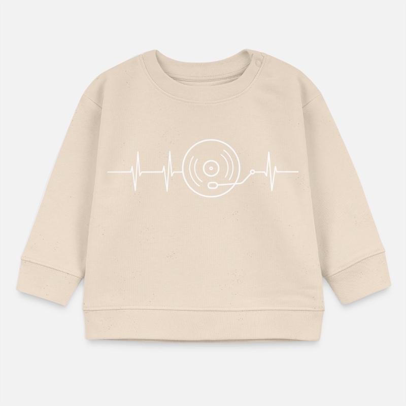 Turntable Frequency Baby Sweatshirt by Stanley/Stella