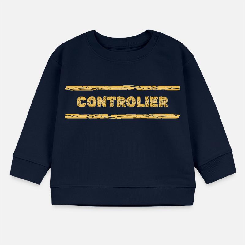 Beruf Controller Baby Organic Sweatshirt Baby Changer von Stanley/Stella