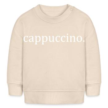 Cappuccino T-shirt - cappuccino. - Baby Sweatshirt by Stanley/Stella - soft Ecru - Front