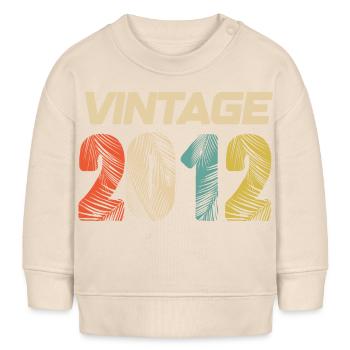 Jahrgang 2012 Retro - Bestseller - Baby Organic Sweatshirt Baby Changer von Stanley/Stella - Natur - Vorne