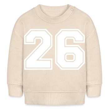 26 - Baby Organic Sweatshirt Baby Changer von Stanley/Stella - Natur - Vorne