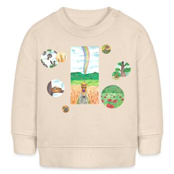 Kleines Abenteuer - Baby Organic Sweatshirt Baby Changer von Stanley/Stella - Natur - Vorne