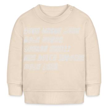 JONE WASTE YORE TOYE MONME YORALL REDIII THE VOICE - Baby Organic Sweatshirt Baby Changer von Stanley/Stella - Natur - Vorne