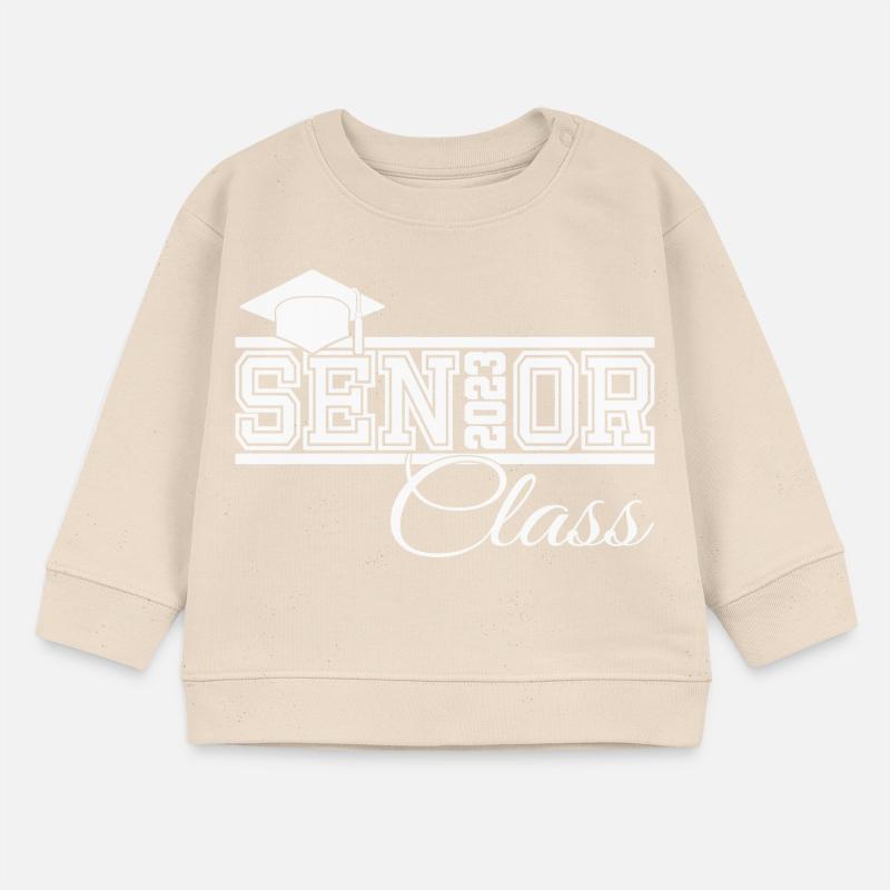 Abschlussfeier der Senior 2023 Class Baby Organic Sweatshirt Baby Changer von Stanley/Stella