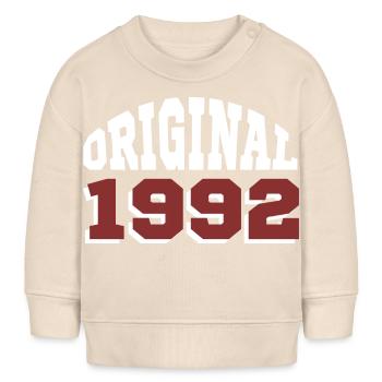 Original 1992 - Baby Organic Sweatshirt Baby Changer von Stanley/Stella - Natur - Vorne