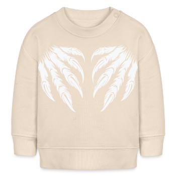 krallen 2 - Baby Organic Sweatshirt Baby Changer von Stanley/Stella - Natur - Vorne