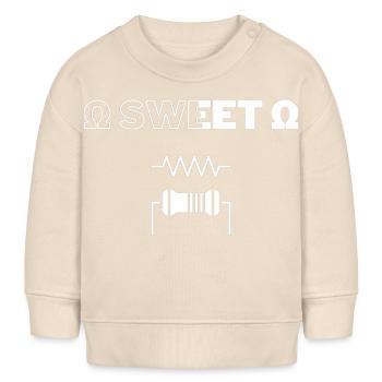 Ohm doux Ohm - Sweat bébé bio Stanley/Stella - écru doux - Devant