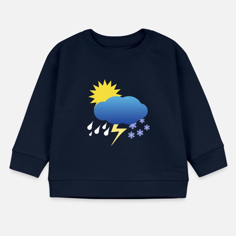 Weather calamity Baby Sweatshirt by Stanley/Stella
