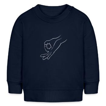 Looked in - Baby Sweatshirt by Stanley/Stella - navy - Front