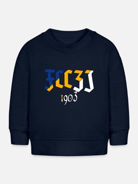 FCCZJ 1903 - Baby Organic Sweatshirt Baby Changer von Stanley/Stella - Navy