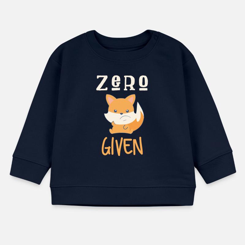 Zero Fox Given Baby Organic Sweatshirt Baby Changer von Stanley/Stella