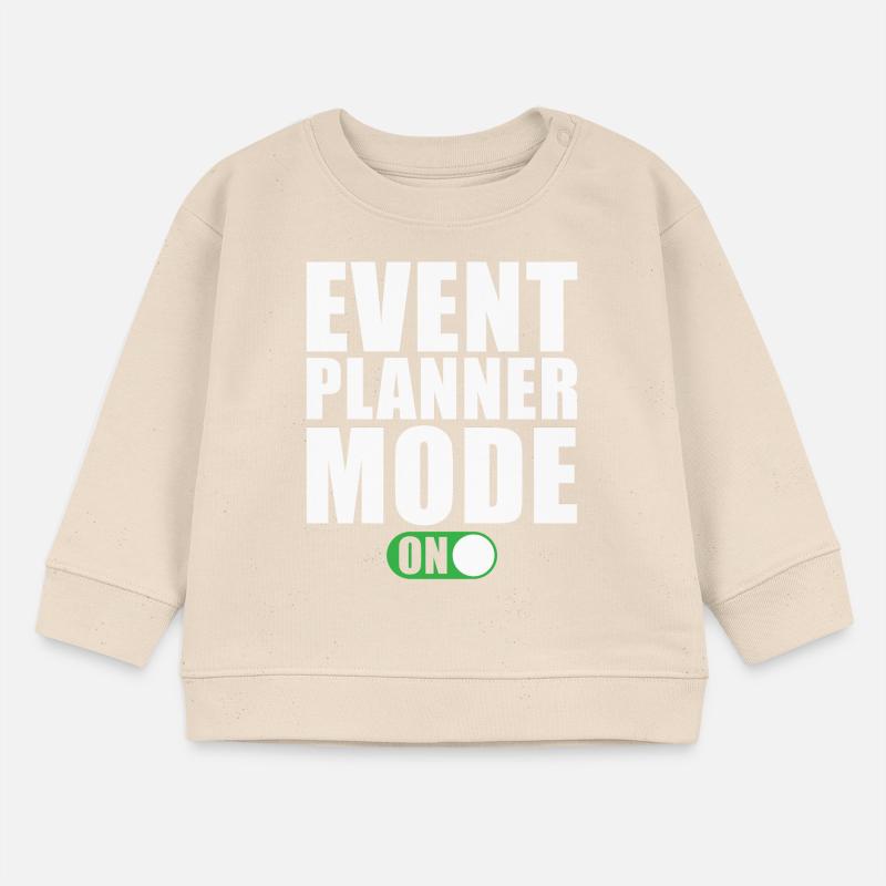 Event Planer Modus Ein Baby Organic Sweatshirt Baby Changer von Stanley/Stella