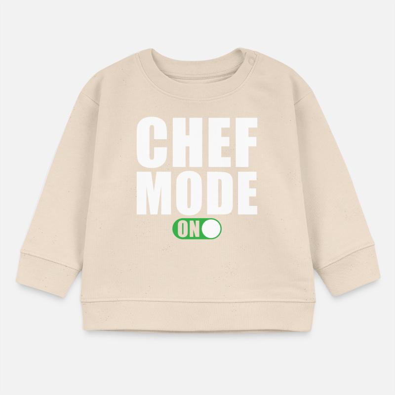 Mode Chef activé Sweat bébé bio Stanley/Stella