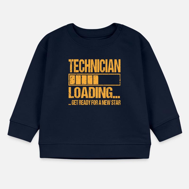 Technician loading Technician Training Baby Sweatshirt by Stanley/Stella