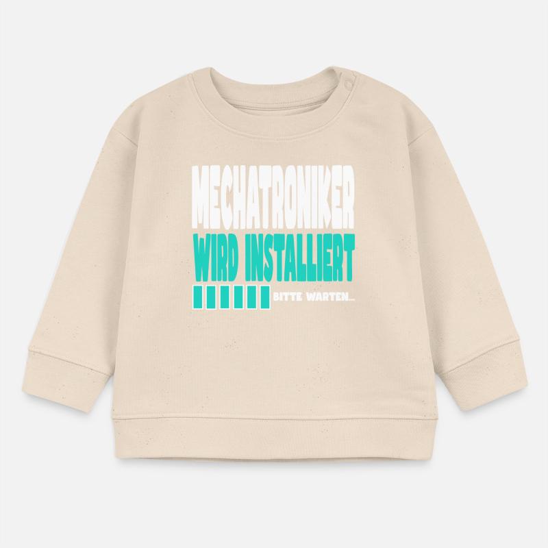 Mechatroniker wird installiert Baby Organic Sweatshirt Baby Changer von Stanley/Stella
