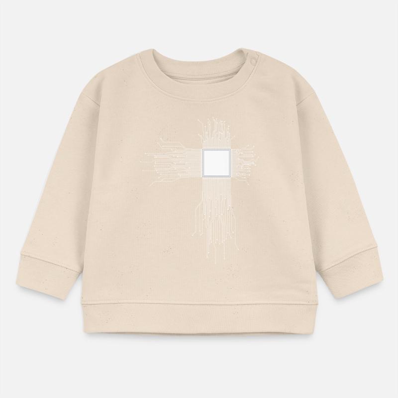 CPU Processor Baby Sweatshirt by Stanley/Stella