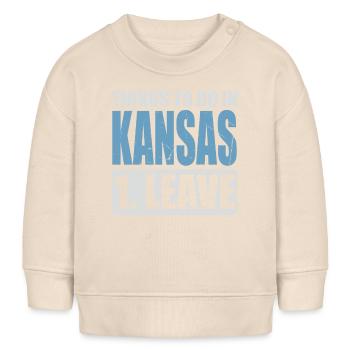 Kansas Meme - Baby Organic Sweatshirt Baby Changer von Stanley/Stella - Natur - Vorne
