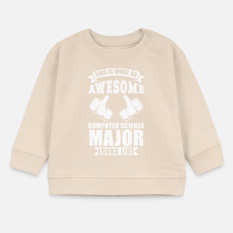 Informatik Abschluss Baby Organic Sweatshirt Baby Changer von Stanley/Stella