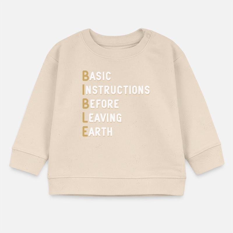 Bible Lesson Basic Instructions Before Baby Sweatshirt by Stanley/Stella
