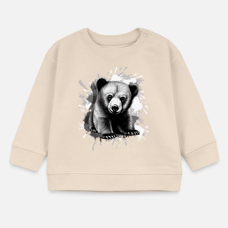 Bär Baby Organic Sweatshirt Baby Changer von Stanley/Stella