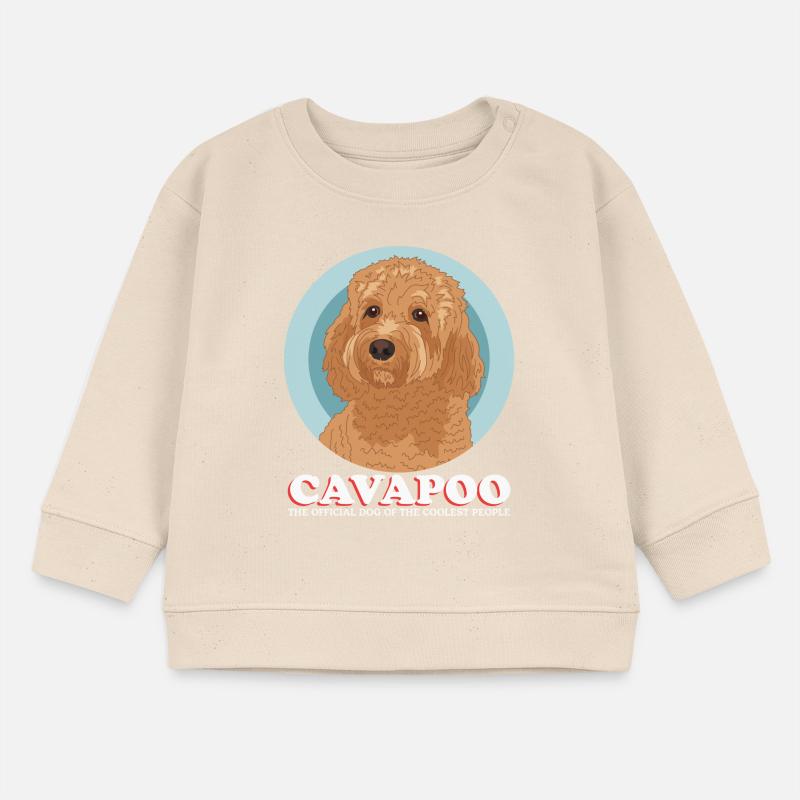 Cavapoo Cavoodle Dog Dog Owner Gift Baby Sweatshirt by Stanley/Stella