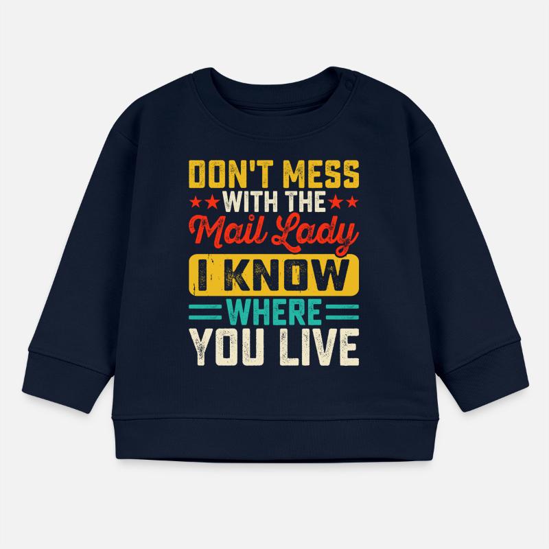 Postman Postman Baby Sweatshirt by Stanley/Stella