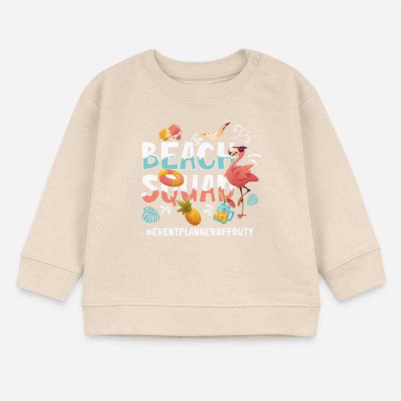 Eventplanner Vacances Beach Group Sweat bébé bio Stanley/Stella