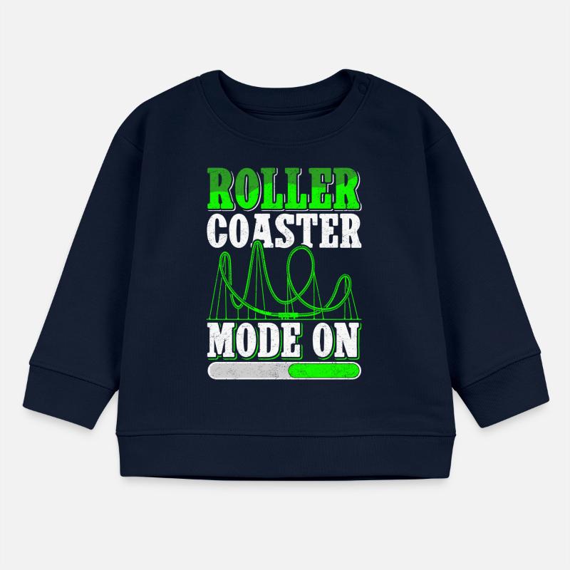 Roller Coaster Roller Coaster Gift Baby Sweatshirt by Stanley/Stella