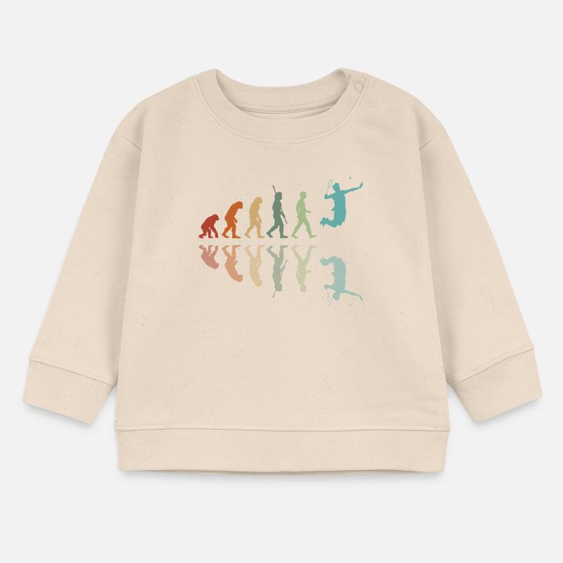 Évolution badminton Sweat bébé bio Stanley/Stella