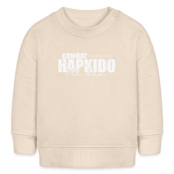 Combat Hapkido 7th Dan amerikanische Kampfkunst - Baby Organic Sweatshirt Baby Changer von Stanley/Stella - Natur - Vorne