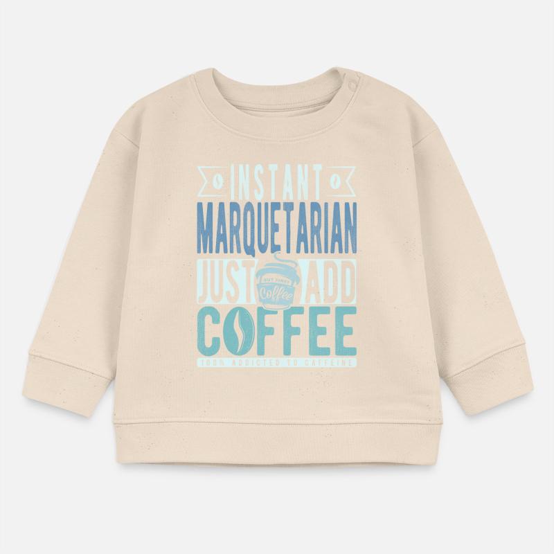 Marquetarien instantané il suffit d’ajouter du café Sweat bébé bio Stanley/Stella